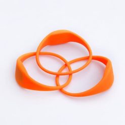 Alternative view of Silicone proximity wristbands with RFID