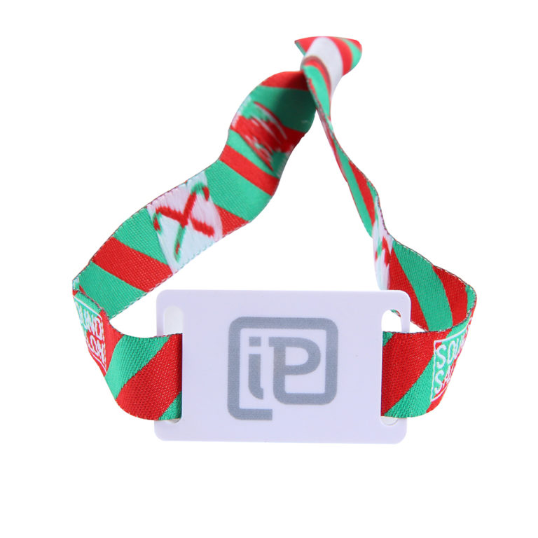 RFID fabric wristbands