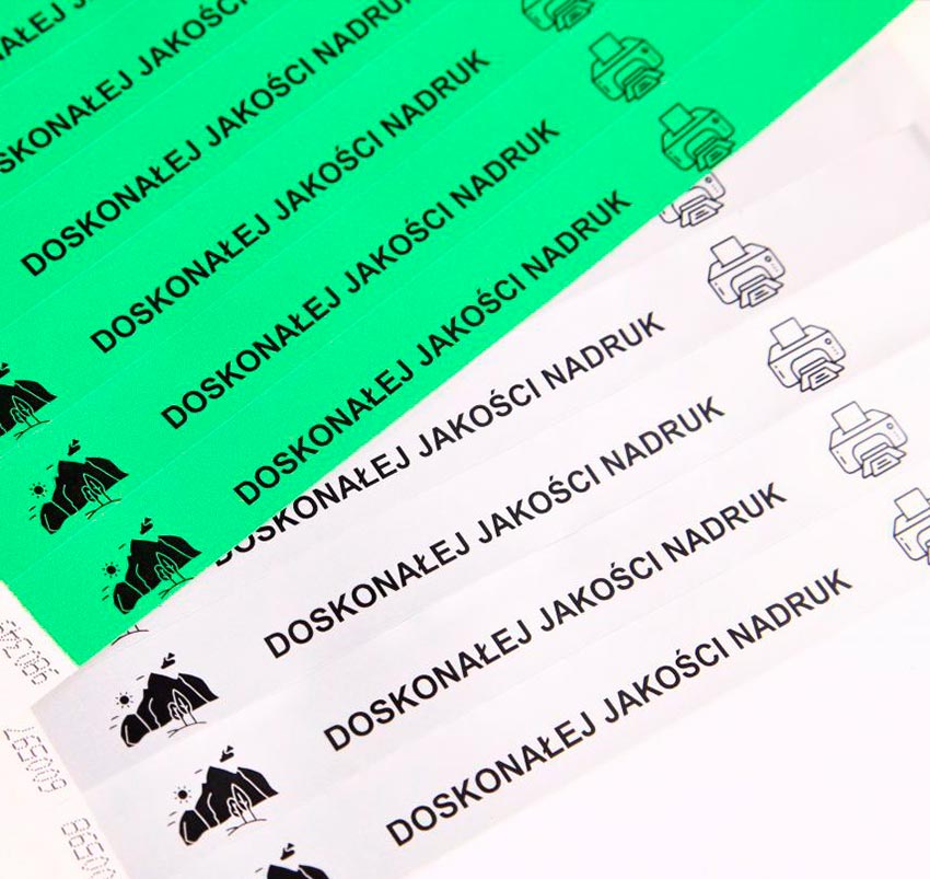 Cinta® Premium wristbands color print
