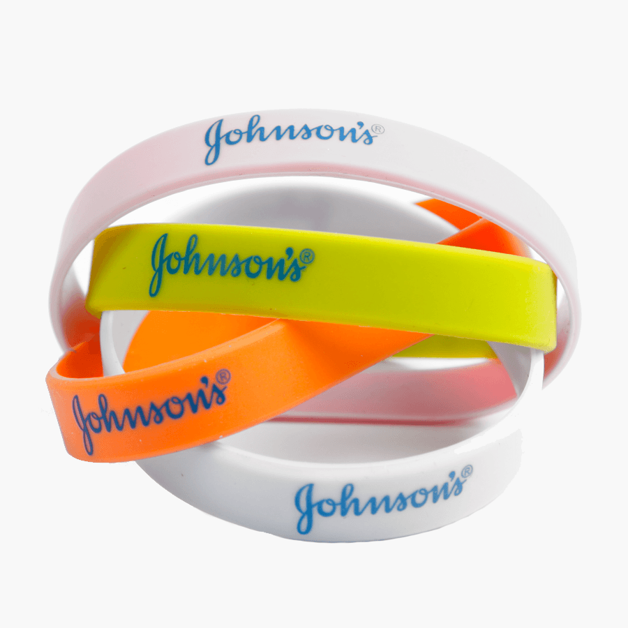 Printed silicone wristband | Rubber Bracelets