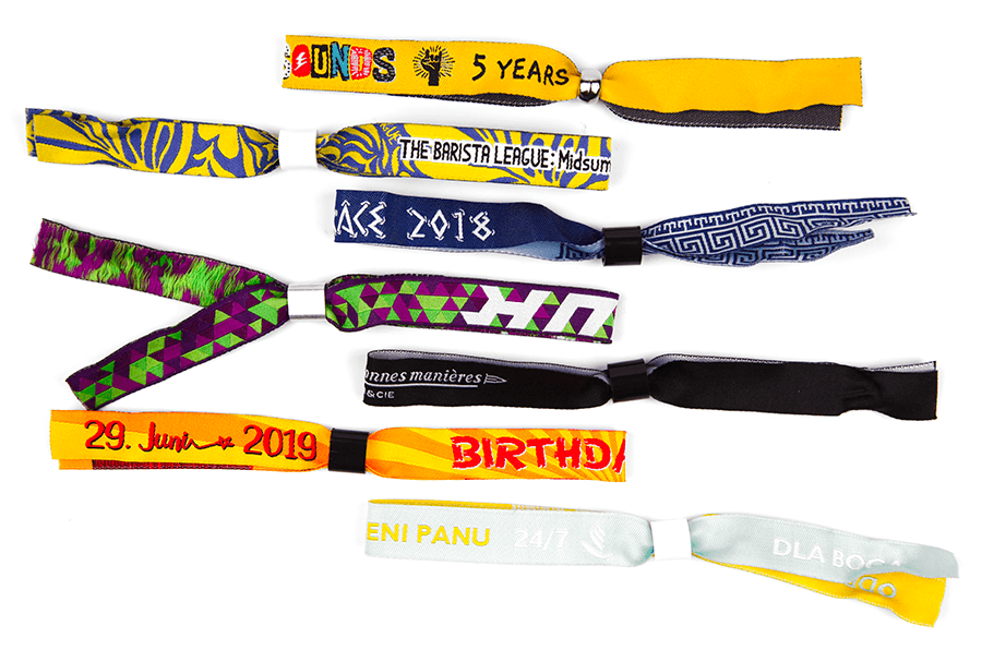 Woven wristbands
