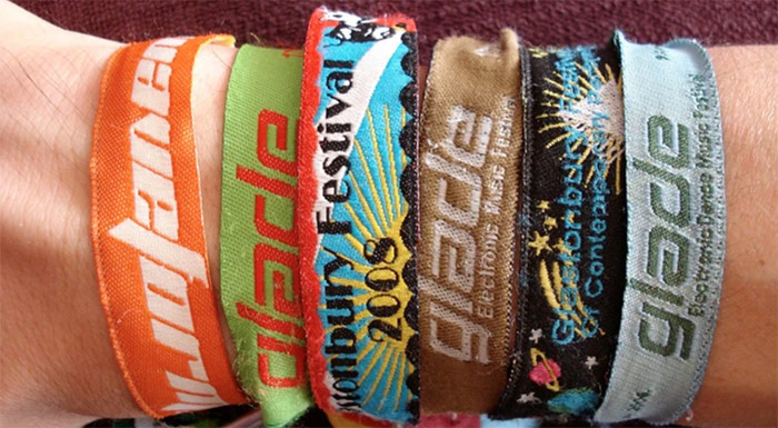 Woven wristbands