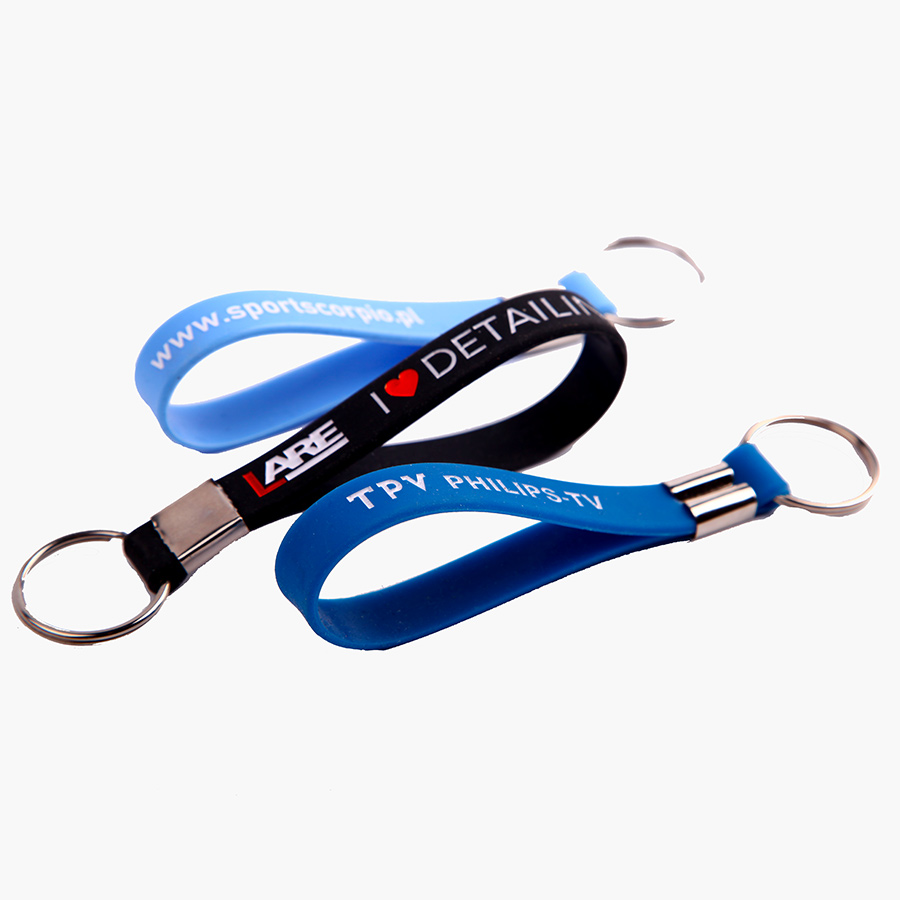 Silicone Keyrings & Rubber Keychains