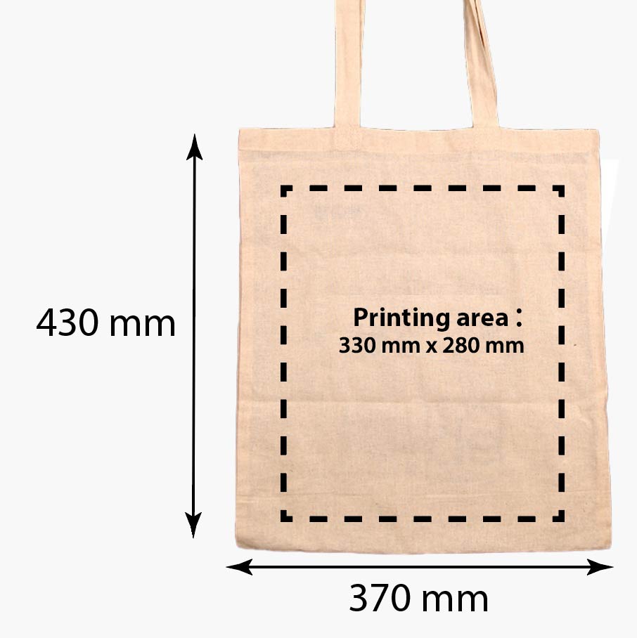 Custom Printed Cotton Tote Bag