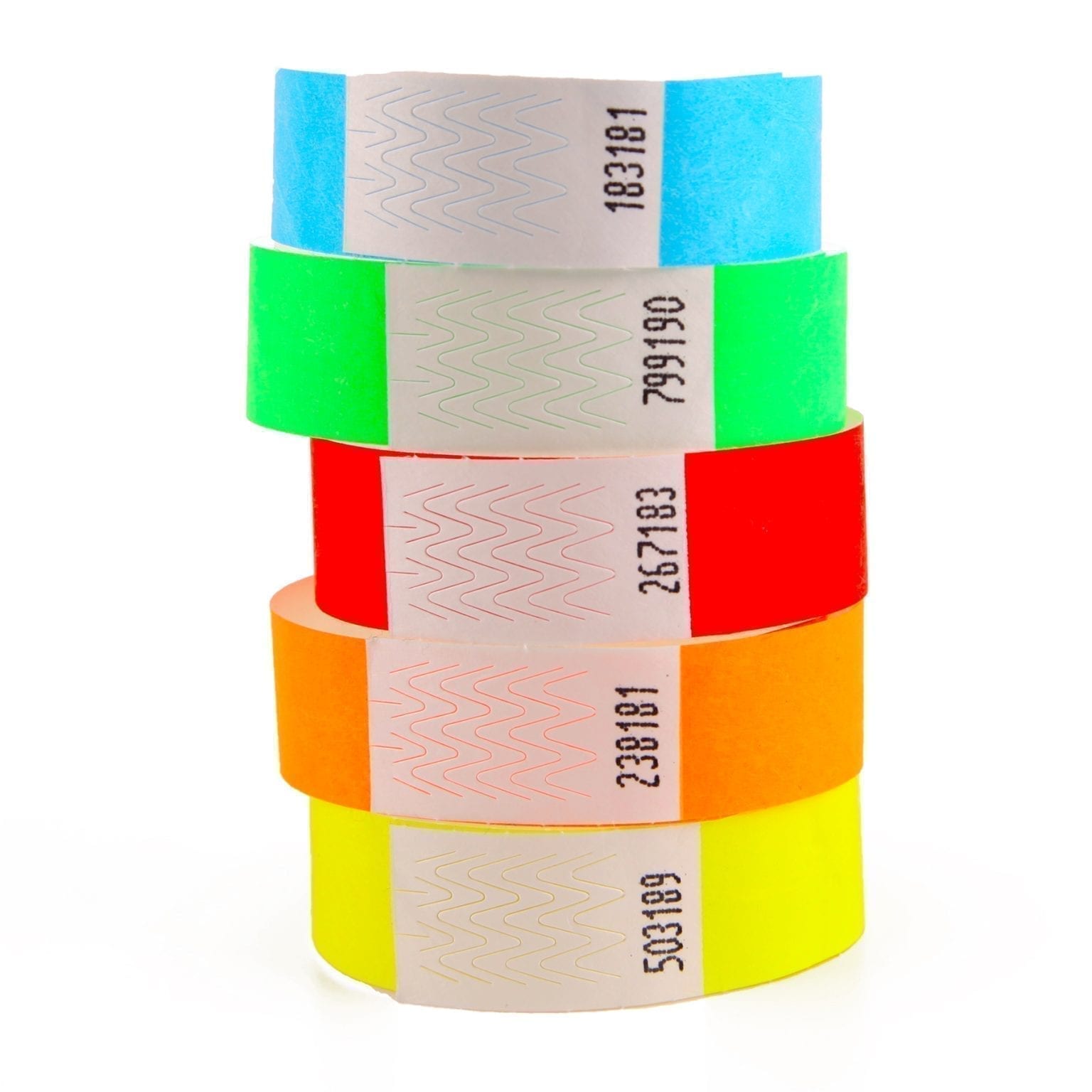 Cinta Thermal hospital wristbands, 100 pieces on a roll Cintapunto