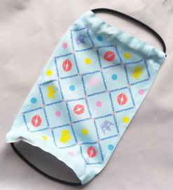 Alternative view of Custom Printed Sublimation Face Mask