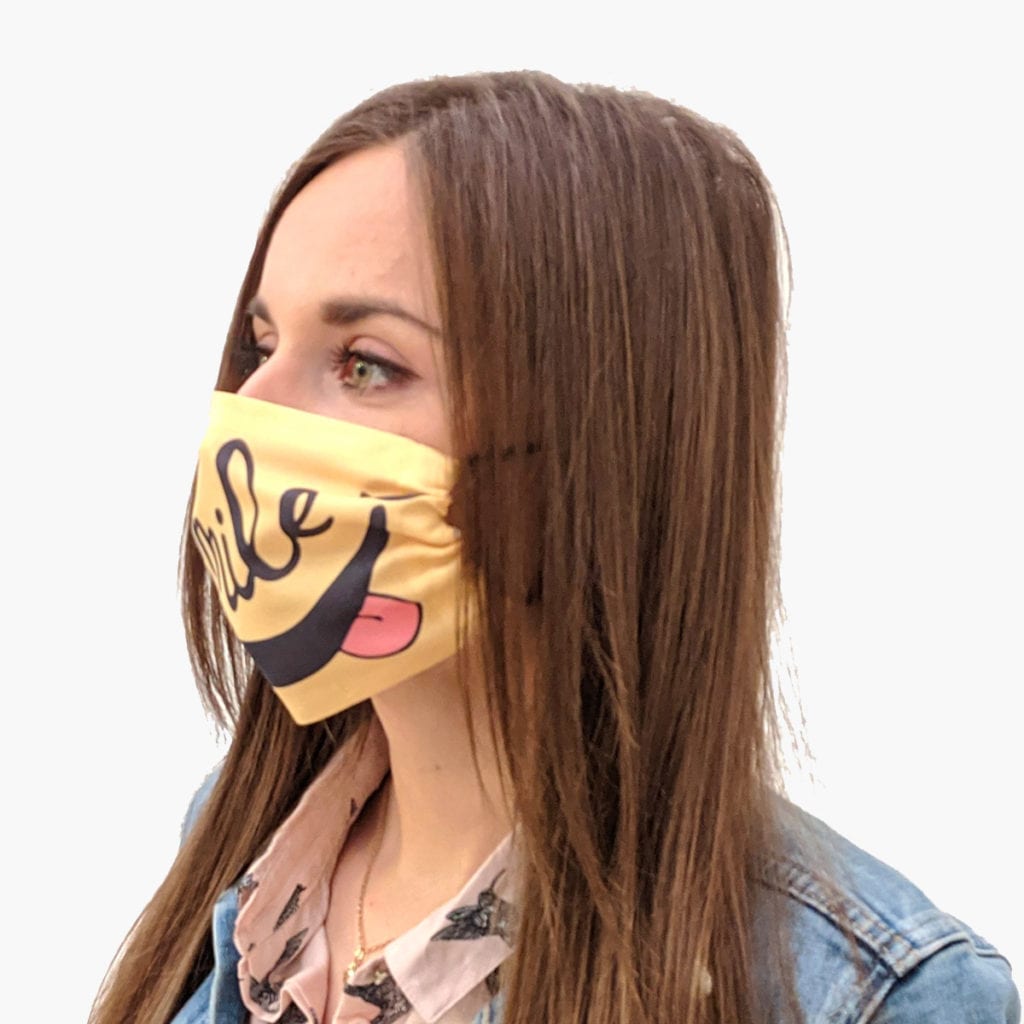 Custom Printed Sublimation Face Mask