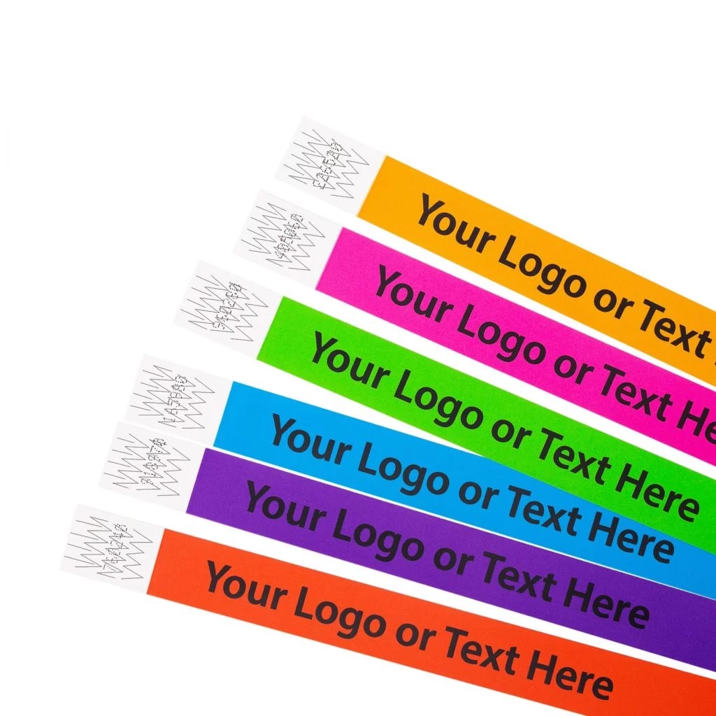 Cinta® Premium wristbands with black print