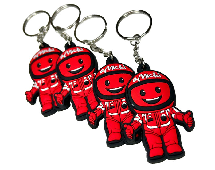 3D PVC Keychains